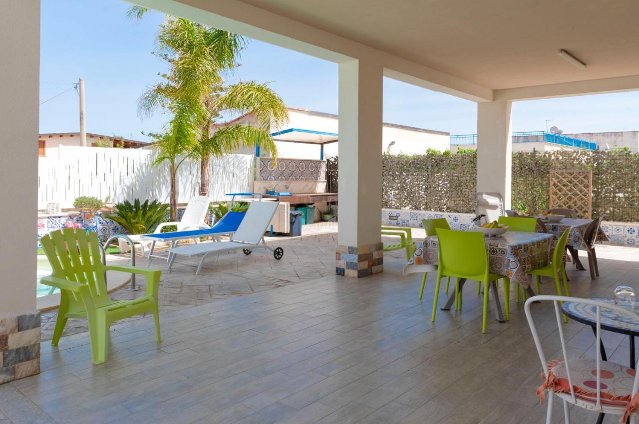 Villa Con Piscina Alcamo Marina Экстерьер фото