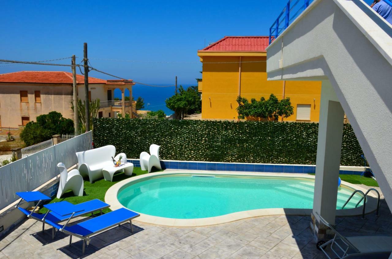 Villa Con Piscina Alcamo Marina Экстерьер фото